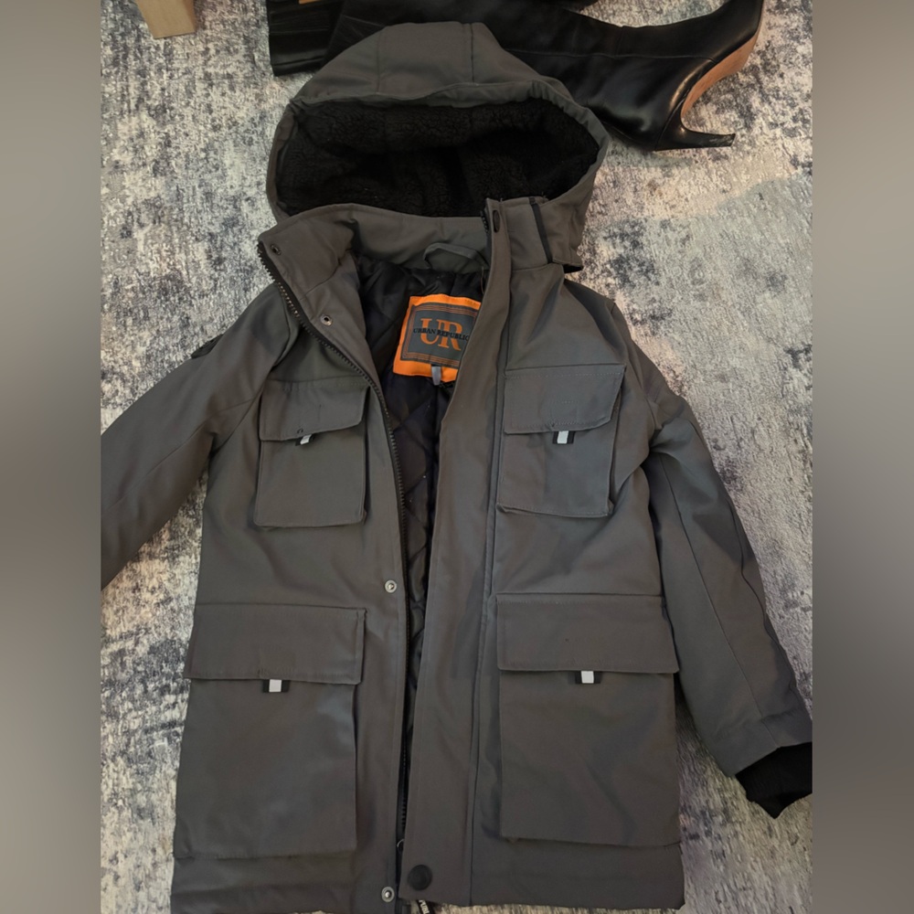 Men's Gray Winter Jacket